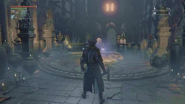 Z kaplicy Oedona możesz wyjść idąc prosto lub skręcając w lewo. - Rewir Katedralny | Opis przejścia Bloodborne - Bloodborne - poradnik do gry