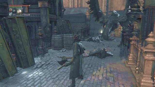 Ptaki stają się niebezpieczne dopiero, gdy wzlecą w powietrze. - Centrum Yharnam - Akwedukt | Opis przejścia Bloodborne - Bloodborne - poradnik do gry