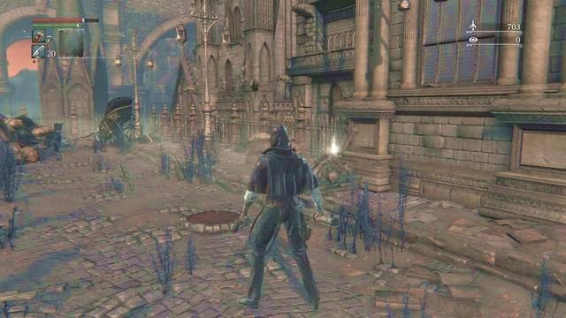 Używanie urządzeń zwykle pozwala na odblokowywanie nowych ścieżek i skrótów. - Centrum Yharnam | Opis przejścia Bloodborne - Bloodborne - poradnik do gry