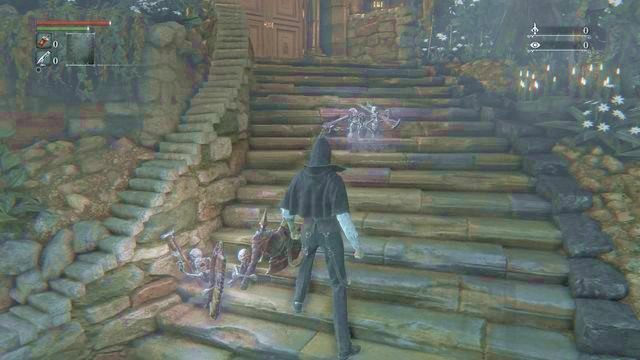 Kolejno możesz wybrać broń białą oraz broń palną. Otrzymasz jeszcze Notatnik. - Klinika Iosefki | Opis przejścia Bloodborne - Bloodborne - poradnik do gry