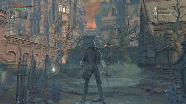 Różne przedmioty znajdziesz w podświetlonych ciałach. - Klinika Iosefki | Opis przejścia Bloodborne - Bloodborne - poradnik do gry
