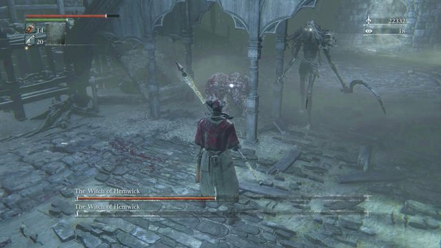 Pasek zdrowia drugiej Wiedźmy będzie różny, w zależności od tego, ile razy trafiłeś ją wcześniej. - Wiedźma z Hemwick | Bossowie w Bloodborne - Bloodborne - poradnik do gry