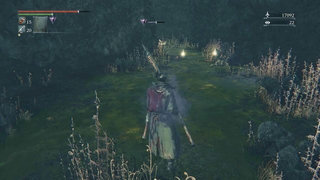 Na dole znajdziesz trochę przedmiotów. - Granica koszmaru | Opis przejścia Bloodborne - Bloodborne - poradnik do gry