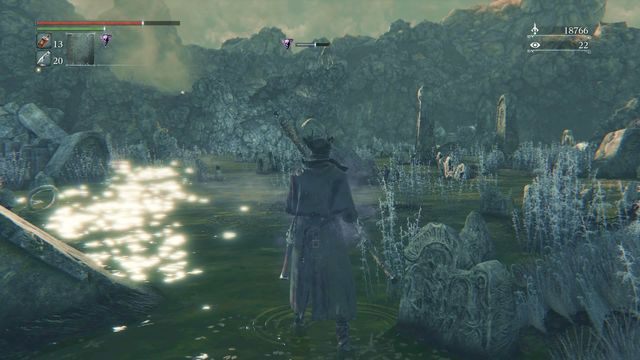 Wyjście prowadzi do głównego bagna. - Granica koszmaru | Opis przejścia Bloodborne - Bloodborne - poradnik do gry