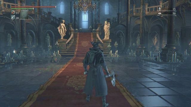 Zjawy będą się ujawniać po bliższym podejściu. - Zapomniany Zamek Cainhurst | Opis przejścia Bloodborne - Bloodborne - poradnik do gry