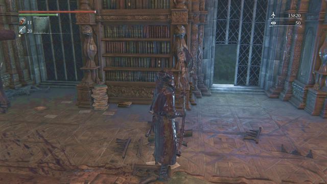 Małe okienko, przez które możesz wyjść. - Zapomniany Zamek Cainhurst | Opis przejścia Bloodborne - Bloodborne - poradnik do gry