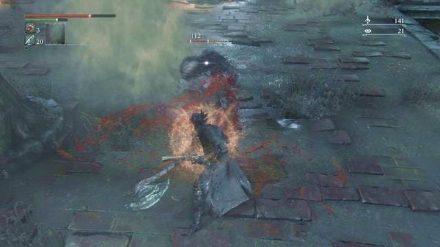 Aby odzyskać utracone punkty życia musisz się śpieszyć - Regaining w Bloodborne - Bloodborne - poradnik do gry