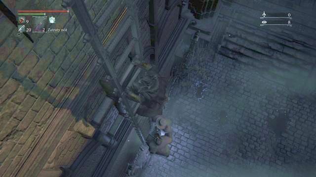 Ucieczka po drabinie sprawdzi się w większości przypadków... ale nie we wszystkich. - Porady ogólne w Bloodborne - Bloodborne - poradnik do gry