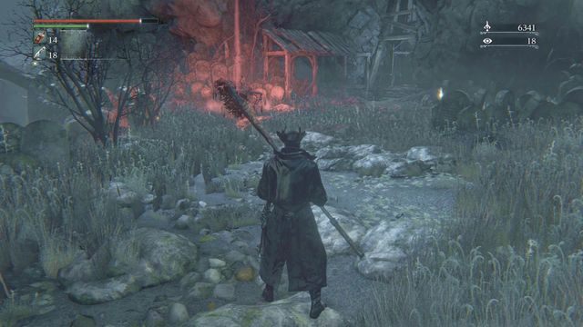 Na polanie pojawi się kolejna wiedźma, po jej pokonaniu odblokuj windę z prawej strony. - Karner w Hemwick | Opis przejścia Bloodborne - Bloodborne - poradnik do gry
