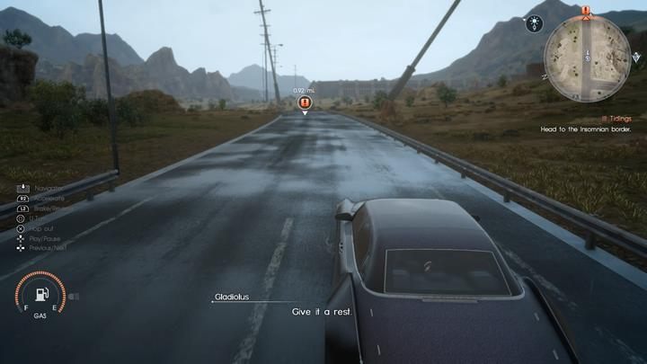 Drużyna zawróci, by sprawdzić co się stało z Królem - Chapter 1 - Departure | Solucja Final Fantasy XV - Final Fantasy XV - poradnik do gry