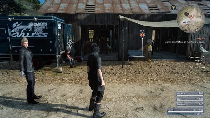 Spotkaj się z Monicą i odśwież wyposażenie bohaterów - Chapter 2 - No Turning Back | Solucja Final Fantasy XV - Final Fantasy XV - poradnik do gry