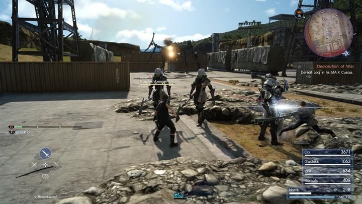 Pokonaj pomniejszych przeciwników, unikaj rakiety i postaw na walkę w zwarciu - Chapter 2 - No Turning Back | Solucja Final Fantasy XV - Final Fantasy XV - poradnik do gry