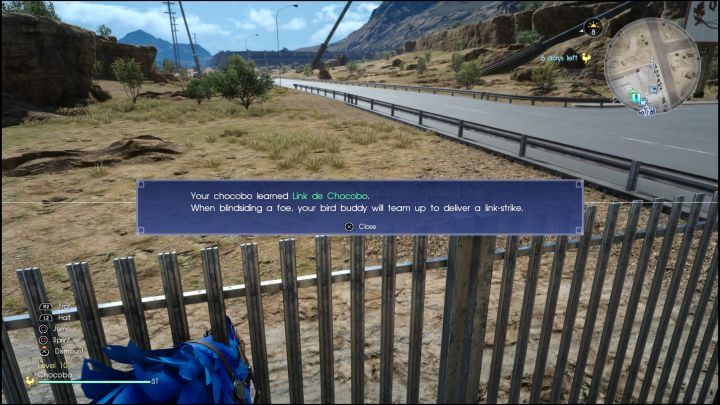 Wbicie 10 poziomu Chocobo wymaga biegania przez trochę ponad 2 godziny czasu rzeczywistego. - Rozwój Chocobo w Final Fantasy XV - Final Fantasy XV - poradnik do gry