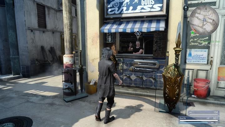 Będąc w mieście koniecznie zakup nowe wyposażenie dla drużyny - Chapter 3 - The Open World | Solucja Final Fantasy XV - Final Fantasy XV - poradnik do gry
