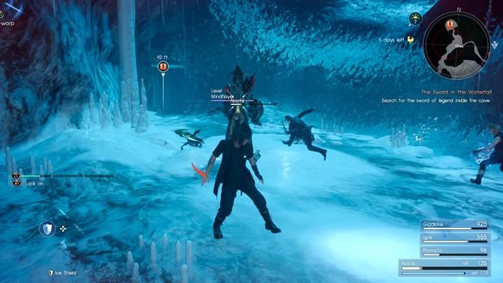 Na koniec podziemi czeka Cię dość długa walka o dostęp do grobowca - Chapter 3 - The Open World | Solucja Final Fantasy XV - Final Fantasy XV - poradnik do gry