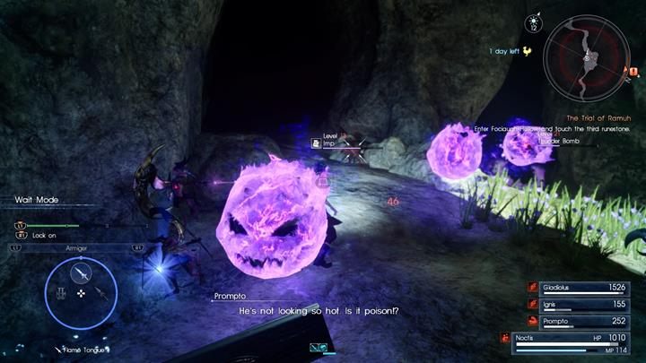 Thunder bomby są bardzo niebezpieczne - - Chapter 5 - Dark Clouds | Solucja Final Fantasy XV - Final Fantasy XV - poradnik do gry