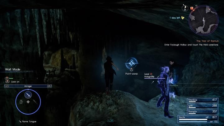 Po zniknięciu Prompto, teleportuj się do Hobgoblinów - Chapter 5 - Dark Clouds | Solucja Final Fantasy XV - Final Fantasy XV - poradnik do gry