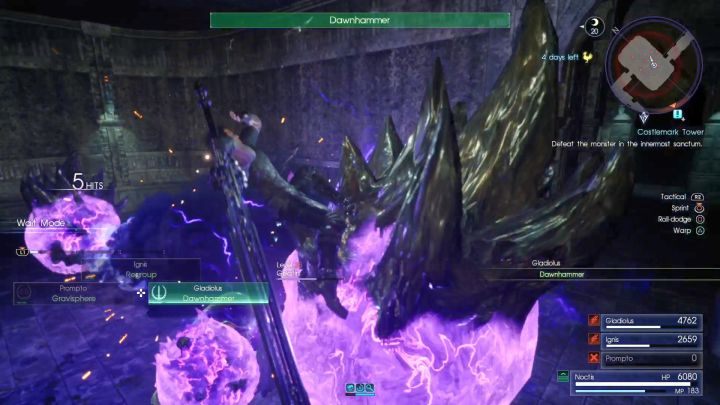 Galvanide to jedni z bardziej niebezpiecznych wrogów w tych podziemiach. - Costlemark Tower | Solucja Final Fantasy XV - Final Fantasy XV - poradnik do gry