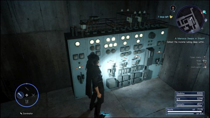 Przełącznik numer 2. - Crestholm Channels | Solucja Final Fantasy XV - Final Fantasy XV - poradnik do gry