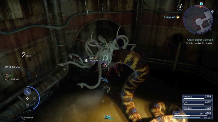 Nagarani to mini-boss tego podziemia. - Crestholm Channels | Solucja Final Fantasy XV - Final Fantasy XV - poradnik do gry