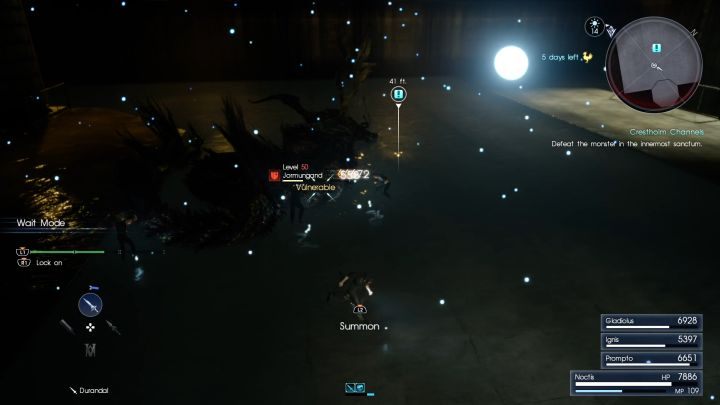 Istnieje spora szansa, iż Ramuh przyjdzie ci z pomocą. - Crestholm Channels | Solucja Final Fantasy XV - Final Fantasy XV - poradnik do gry