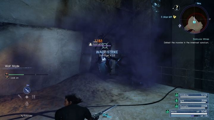 Warp-strike to jedna ze zdolności Noctisa, która kosztuje MP. - Informacje ogólne | Walka w Final Fantasy XV - Final Fantasy XV - poradnik do gry