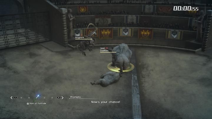 W Altissia znajdziesz arenkę, w której możesz obstawiać zwycięstwo walczących potworów i wygrywać cenne nagrody - Koloseum - walki potworów w Final Fantasy XV - Final Fantasy XV - poradnik do gry