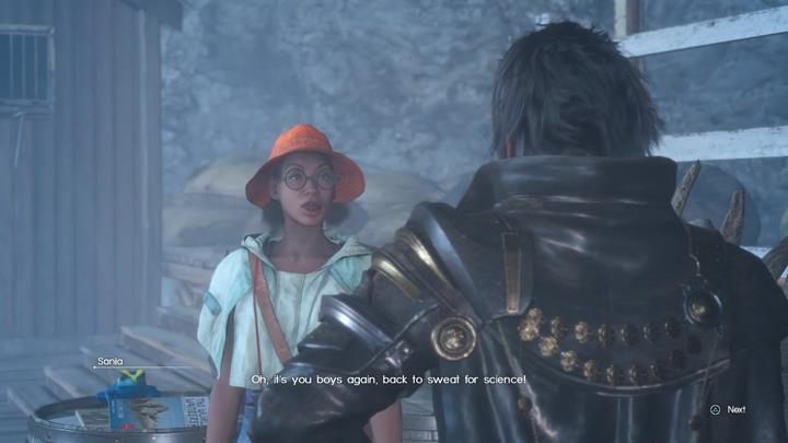 Sania to wielka miłośniczka fauny i flory, która będzie zlecać Ci zdobycie interesujących próbek - Sania - zbieranie próbek fauny i flory | Solucja Final Fantasy XV - Final Fantasy XV - poradnik do gry