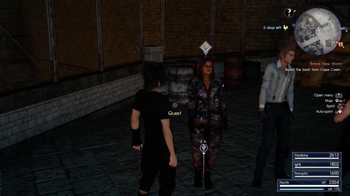 Holly po raz pierwszy spotkasz dopiero w rozdziale 8 - Zadania od Holly | Solucja Final Fantasy XV - Final Fantasy XV - poradnik do gry