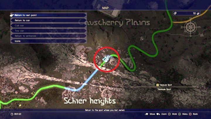 Lokalizacja na mapie... - Wszystkie Moogle Charm +20%EXP w Final Fantasy XV - Final Fantasy XV - poradnik do gry