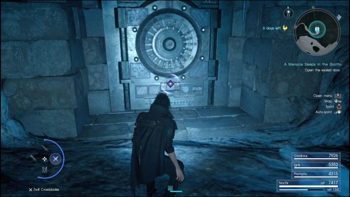 Wejście do podziemi znajduje się na końcu Glacial Grotto. - A Menace Sleeps in the Grotto | Final Fantasy XV - Final Fantasy XV - poradnik do gry