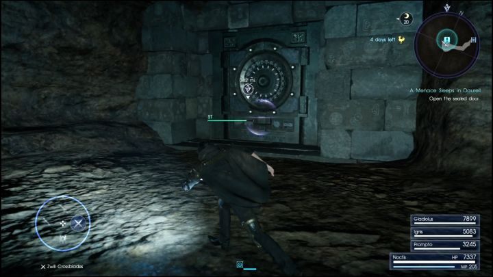 Wejście jest dość dobrze ukryte. - A Menace Sleeps in Daurell | Final Fantasy XV - Final Fantasy XV - poradnik do gry