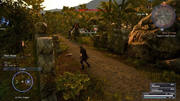 Po drodze czeka Cię konfrontacja z nowym typem przeciwników - Chapter 7 - Party of Three | Solucja Final Fantasy XV - Final Fantasy XV - poradnik do gry