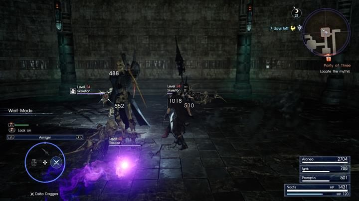 W podziemiach dominują nieumarli - Chapter 7 - Party of Three | Solucja Final Fantasy XV - Final Fantasy XV - poradnik do gry