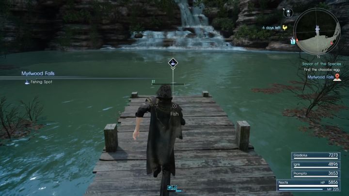 Fishing pozwala odpocząć od trudów walki nawet wewnątrz podziemi. - Łowienie ryb - informacje ogólne w Final Fantasy XV - Final Fantasy XV - poradnik do gry