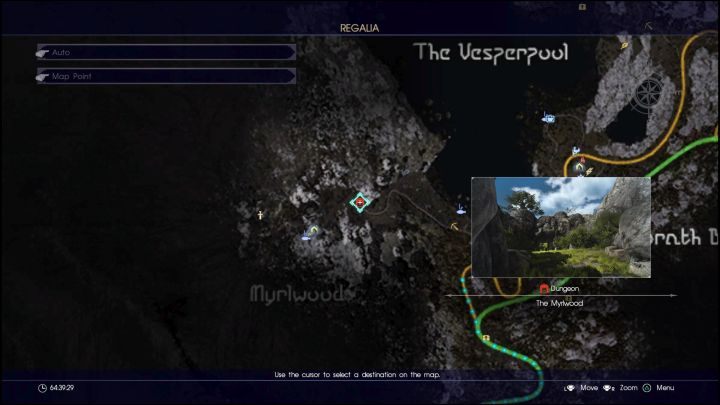 The Vesperpool to miejsce, gdzie bardzo łatwo rozwinąć zdolność Fishing. - Miejsca do łowienia i ryby w Final Fantasy XV - Final Fantasy XV - poradnik do gry