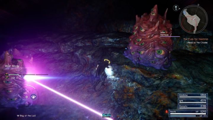 Hecteyes nie są groźni, jednak bardzo irytujący. - Daurell Caverns | Solucja Final Fantasy XV - Final Fantasy XV - poradnik do gry