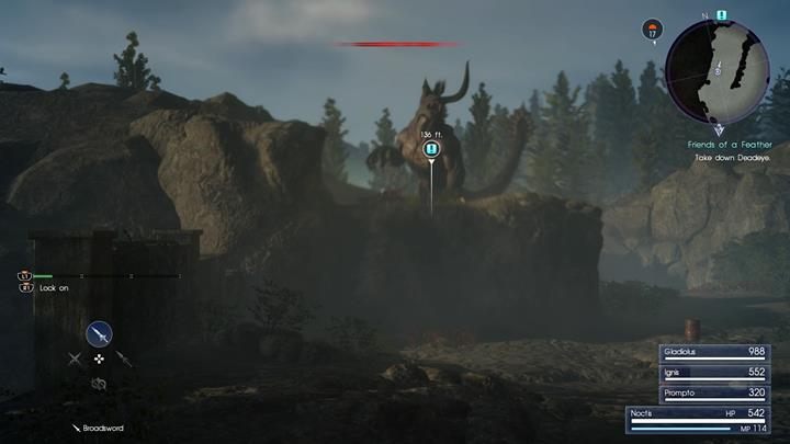 Niektóre polowania potrafią być bardzo widowiskowe - Polowania | Solucja Final Fantasy XV - Final Fantasy XV - poradnik do gry