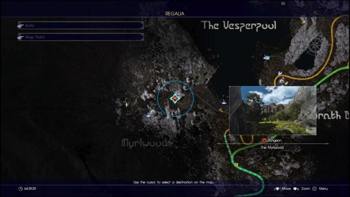 Wejście do Myrlwood Forest. - Myrlwood Forest | Solucja Final Fantasy XV - Final Fantasy XV - poradnik do gry