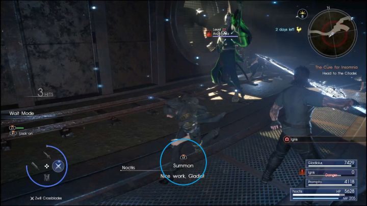 Gdy będzie możliwe wezwanie Astralnego, na ekranie pojawi się stosowna informacja. - Summon - jak wezwać astralnych w Final Fantasy XV? - Final Fantasy XV - poradnik do gry