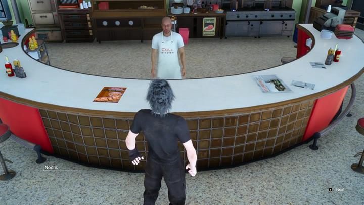 Po zdobyciu pierwszej z Royal Arms podczas rozdziału 2, porozmawiaj z Takką - Składniki dla Takki | Solucja Final Fantasy XV - Final Fantasy XV - poradnik do gry