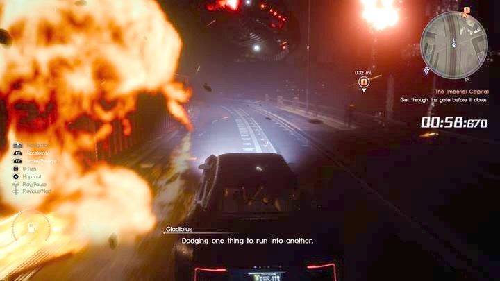 Masz ograniczony czas na dotarcie do bramy - Chapter 13 - Redemption | Solucja Final Fantasy XV - Final Fantasy XV - poradnik do gry