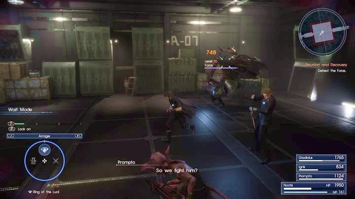 Czas na rewanż z Forasem - tym razem z resztą drużyny i pełnią uzbrojenia - Chapter 13 - Redemption | Solucja Final Fantasy XV - Final Fantasy XV - poradnik do gry