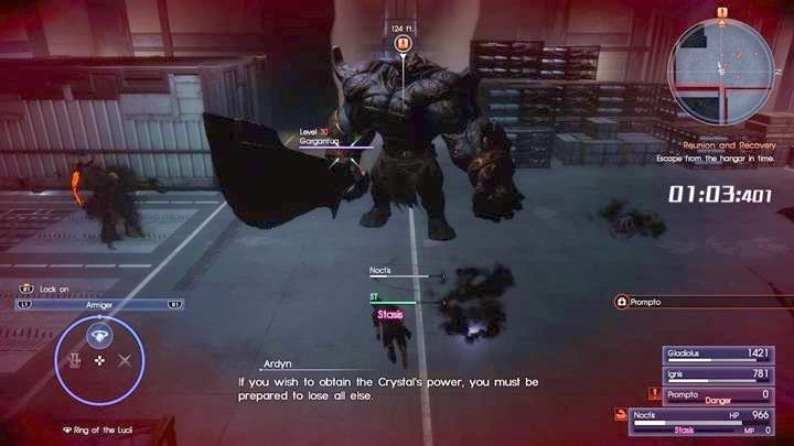 Nie możesz wygrać tej bitwy - biegnij do wyjścia - Chapter 13 - Redemption | Solucja Final Fantasy XV - Final Fantasy XV - poradnik do gry