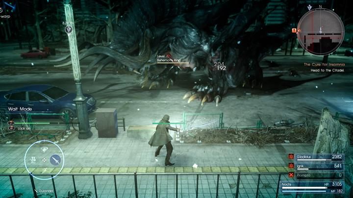 Możesz łatwo blokować i kontrować ataki Behemoth Kinga - Chapter 14 - Homecoming | Solucja Final Fantasy XV - Final Fantasy XV - poradnik do gry