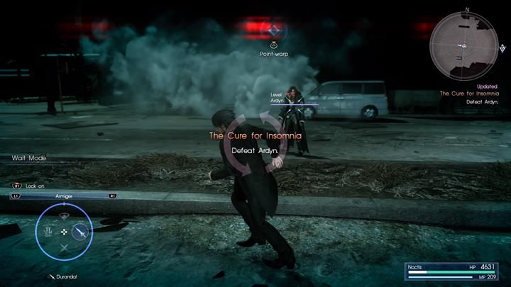 Ardyn posiada identyczne techniki jak Noctis - często zmienia bronie, używa warp-strików i zaklęć - Chapter 14 - Homecoming | Solucja Final Fantasy XV - Final Fantasy XV - poradnik do gry