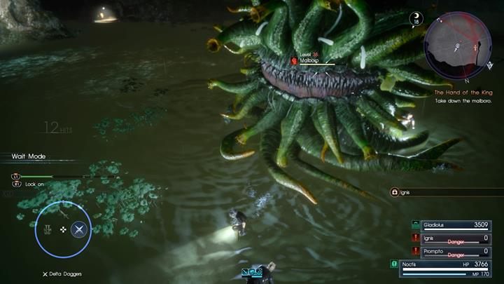 Malboro najlepiej atakować mocnymi zaklęciami ognia - Chapter 10 - The Heart of a King | Solucja Final Fantasy XV - Final Fantasy XV - poradnik do gry