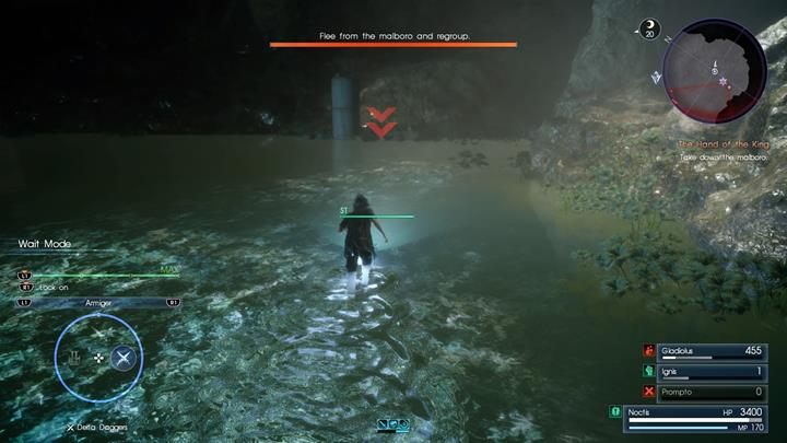 Należy udać się we wskazane miejsce, by pokonać Malboro - Chapter 10 - The Heart of a King | Solucja Final Fantasy XV - Final Fantasy XV - poradnik do gry