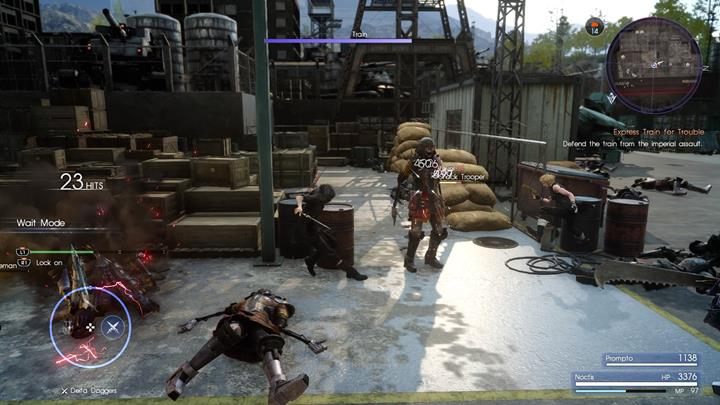 W pierwszej kolejności eliminuj Shock Tropperów - Chapter 11 - In the Dark | Solucja Final Fantasy XV - Final Fantasy XV - poradnik do gry