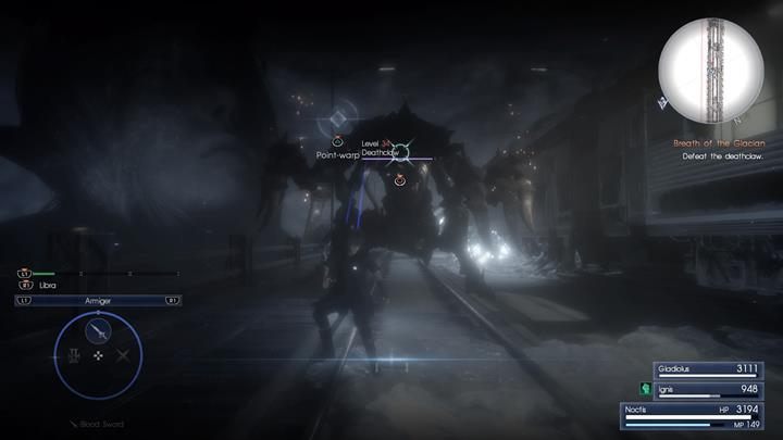 Deathclaw to bardzo potężny i wytrzymały Daemon - Chapter 12 - End of Days | Solucja Final Fantasy XV - Final Fantasy XV - poradnik do gry